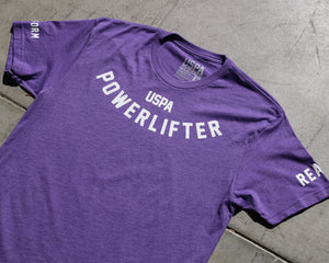 Competition Tee - Purple/White