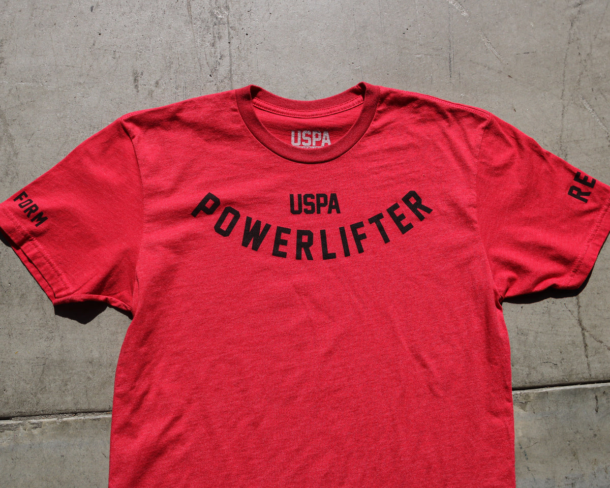 Uspa red t sales shirt