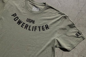 Competition Tee - Olive/Black