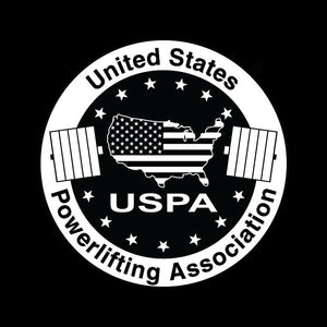 3' x 3' USPA Logo Banner (Black/White)
