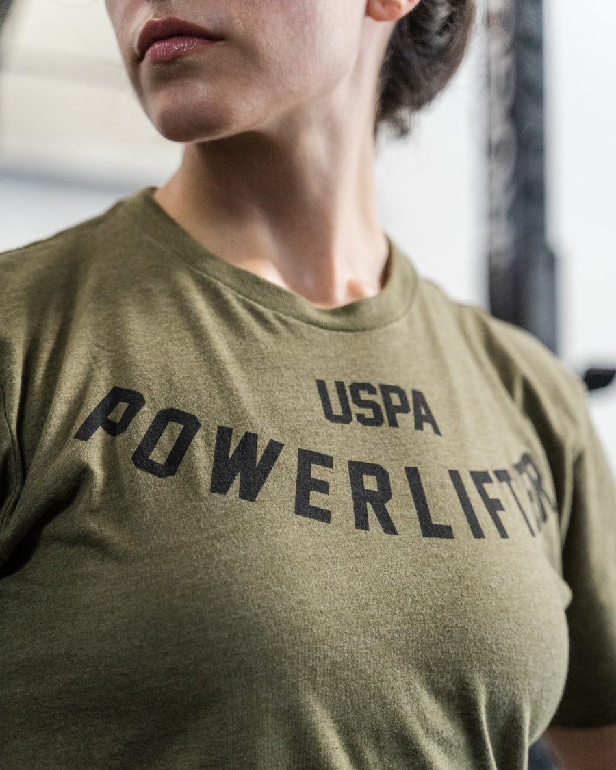Competition Tee - Olive/Black