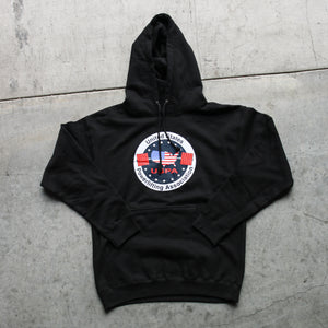 USPA Logo Pullover Hoodie (Black)
