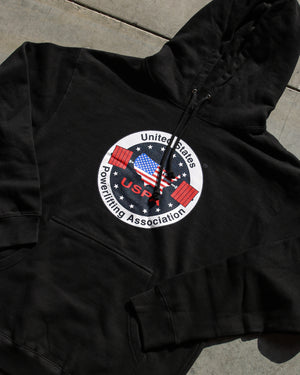 USPA Logo Pullover Hoodie (Black)