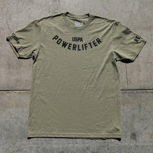 Competition Tee - Olive/Black