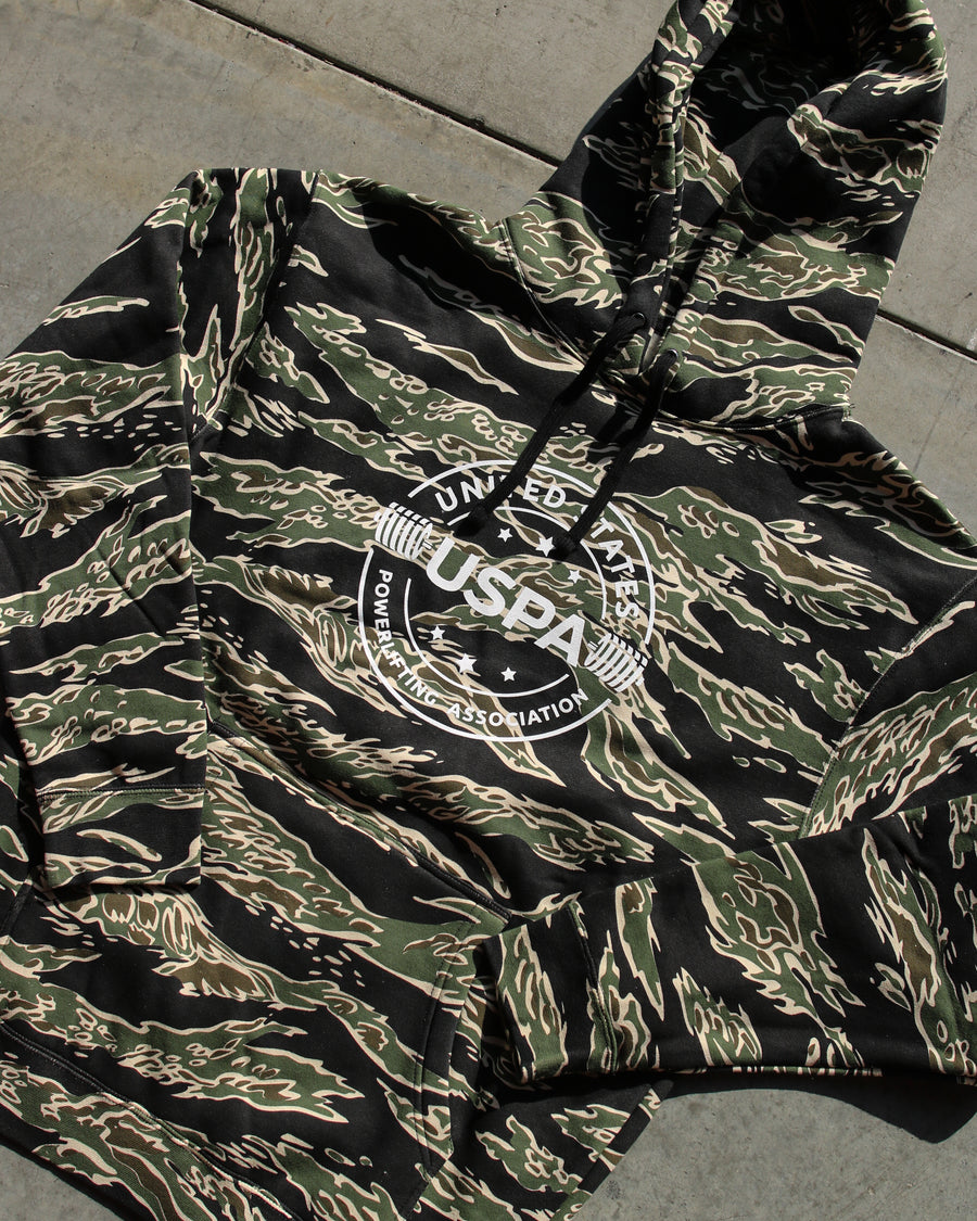 Badge Pullover Hoodie - Tiger Camo (Limited Edition)