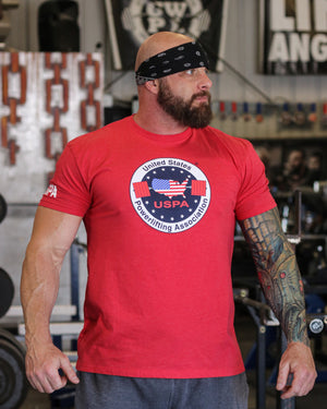 USPA Logo Tee - Red