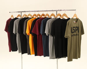USPA Powerlifting Tee - Olive/Black
