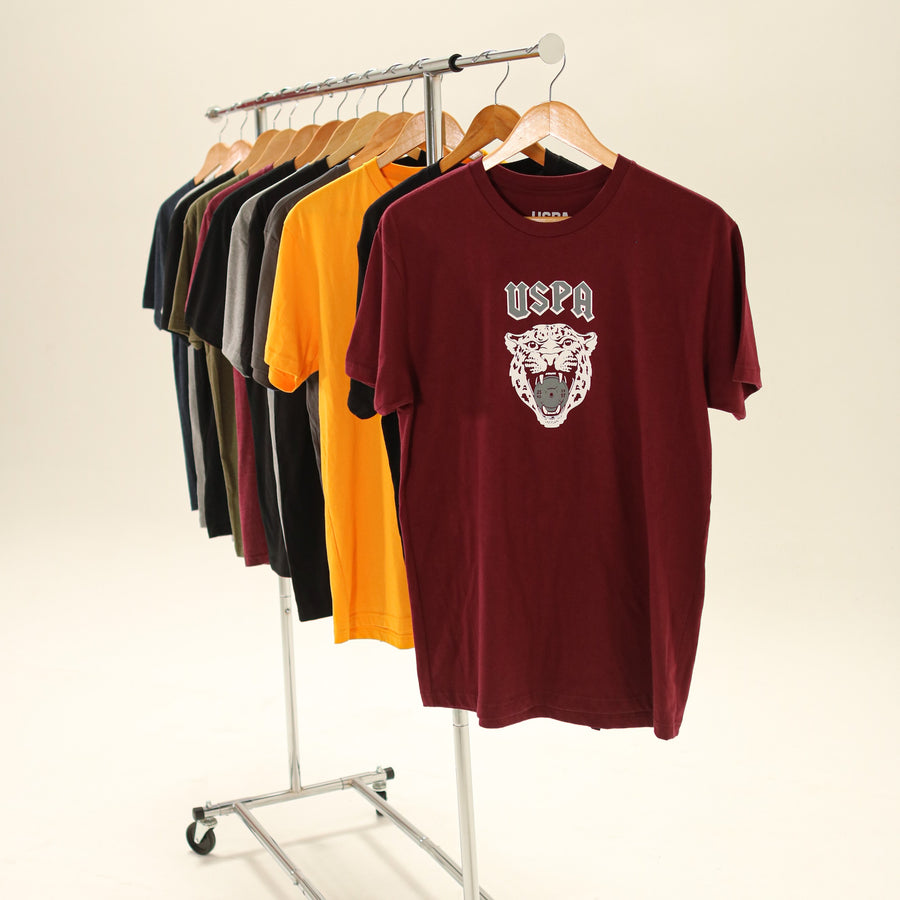 Moving Weight Tee (Maroon)