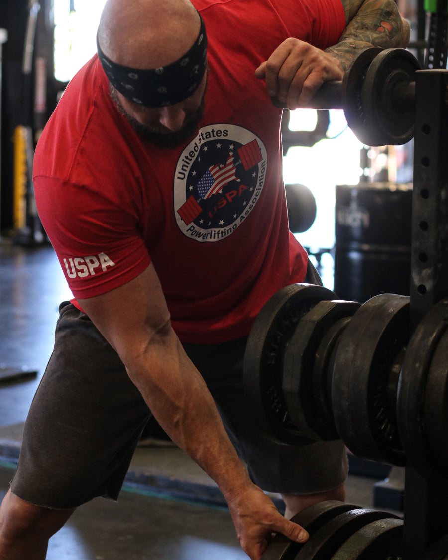 USPA Logo Tee - Red