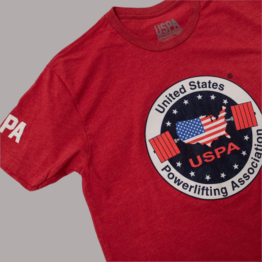 USPA Logo Tee - Red