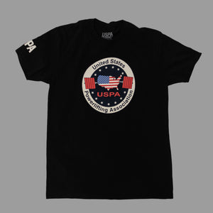 USPA Logo Tee - Black