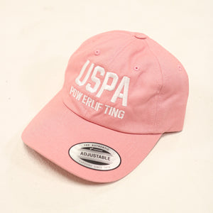 USPA Powerlifting Dad Hat - Pink