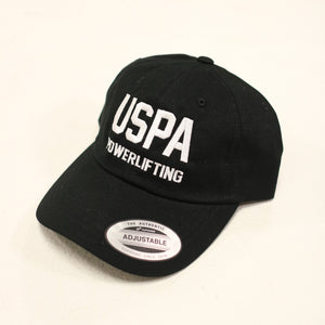 USPA Powerlifting Dad Hat - Black
