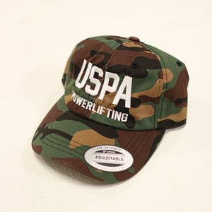USPA Powerlifting Dad Hat - Camo