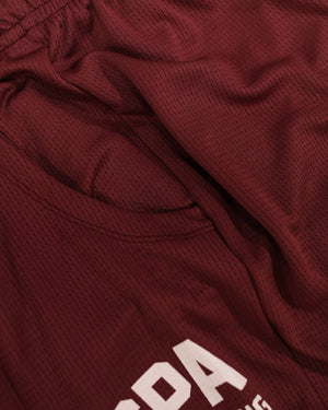 USPA 5" Squat Shorts (Maroon)