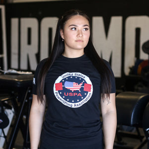 USPA Logo Tee - Black