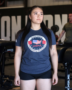 USPA Logo Tee - Navy