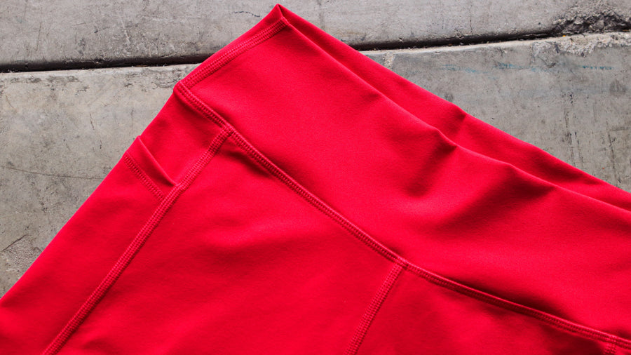 USPA Powerlifting Women's Shorts 2.0 - Red