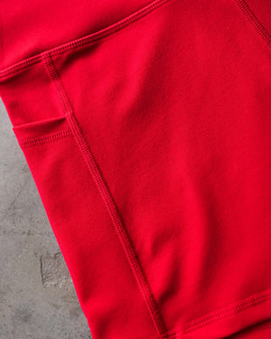 USPA Powerlifting Women's Shorts 2.0 - Red