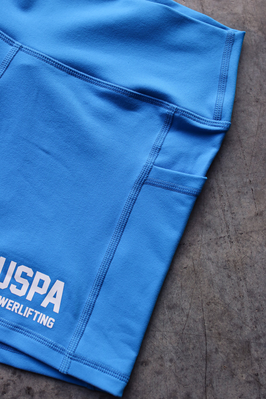 USPA Powerlifting Women's Shorts 2.0 - Blue