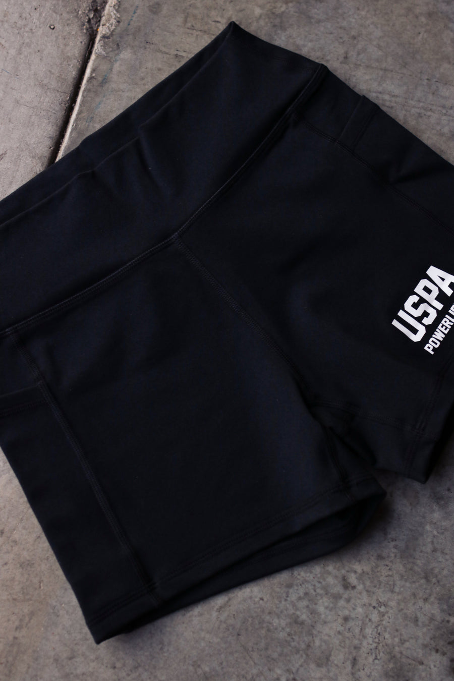 USPA Powerlifting Women's Shorts 2.0 - Black