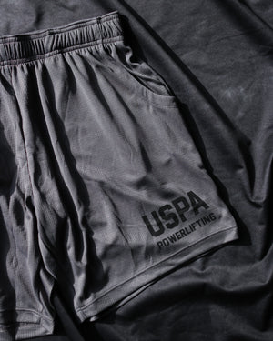 USPA 7" Performance Shorts (Grey)
