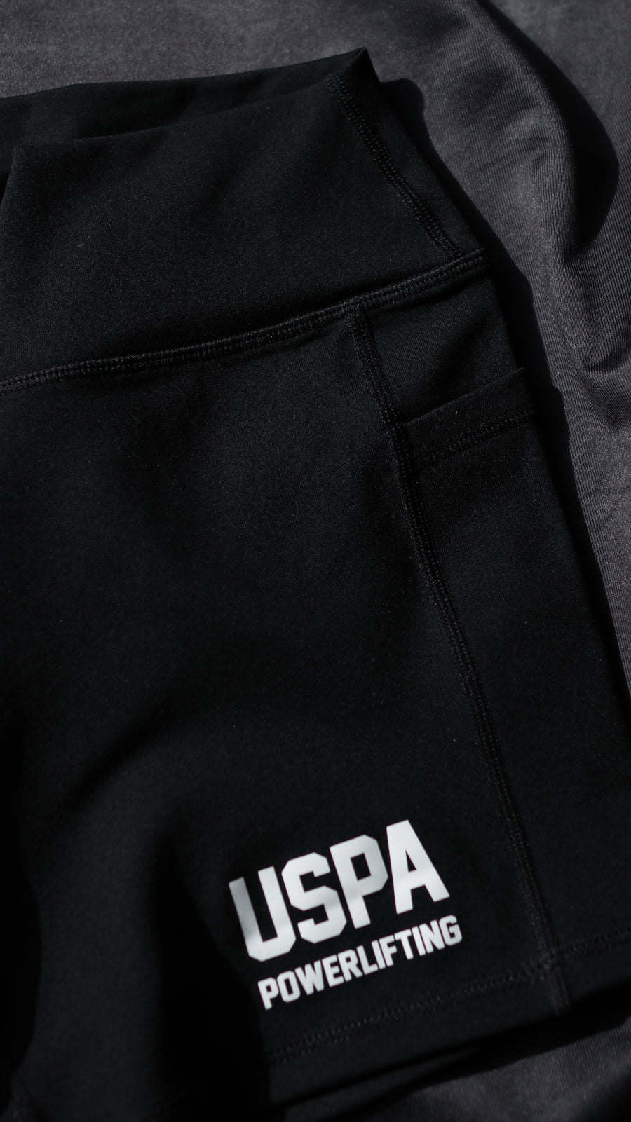 USPA Powerlifting Women's Shorts 2.0 - Black