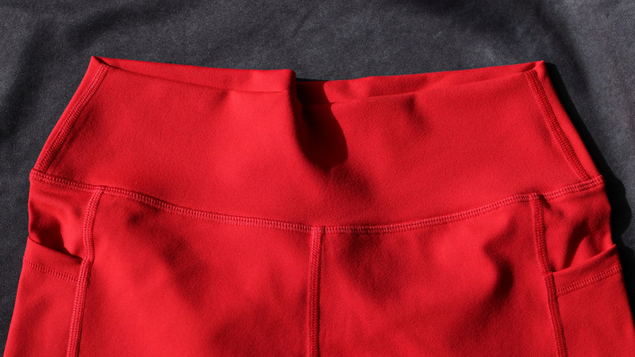 USPA Powerlifting Women's Shorts 2.0 - Red
