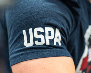 USPA Logo Tee - Navy