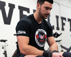USPA Logo Tee - Black