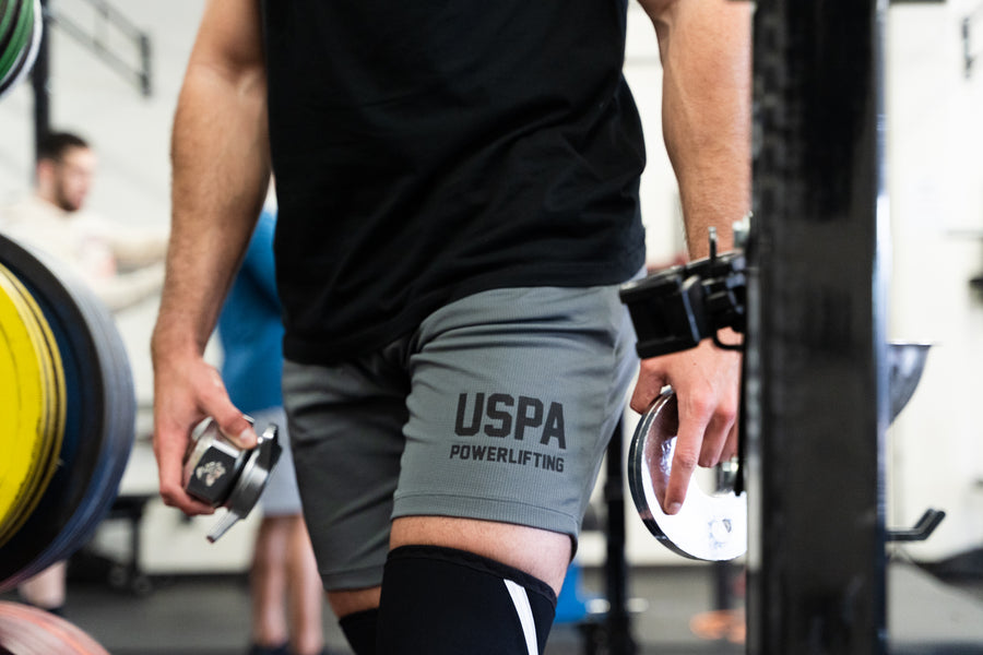 USPA 7" Performance Shorts (Grey)