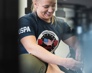 USPA Logo Tee - Navy