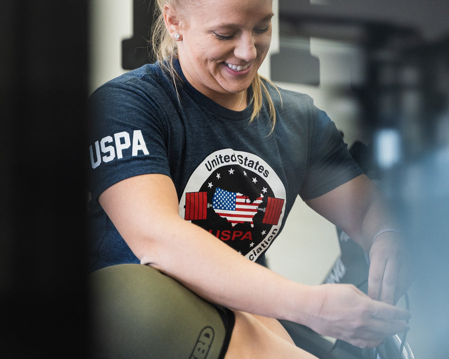 USPA Logo Tee - Navy