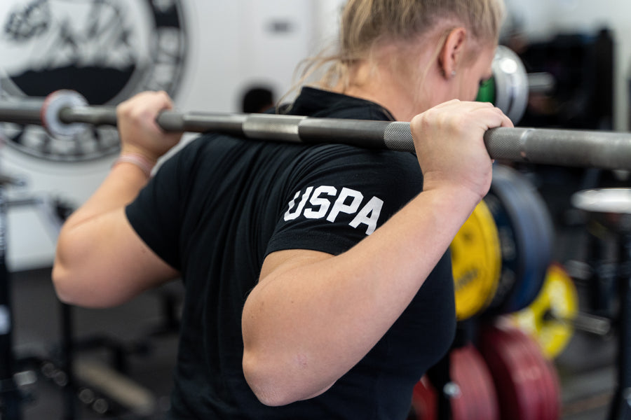 USPA Logo Tee - Black