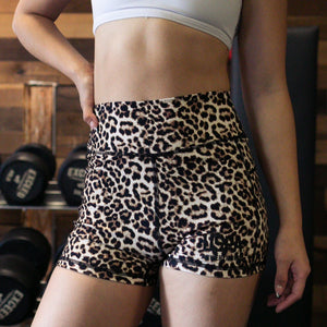 USPA Powerlifting Women's Shorts 2.0 - Leopard