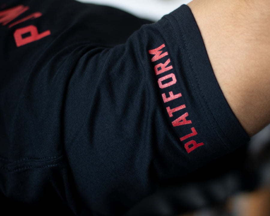 Competition Tee 2.0 - Black/Red