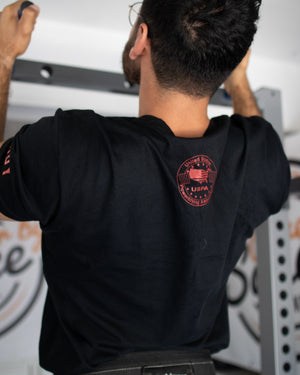 Competition Tee 2.0 - Black/Red