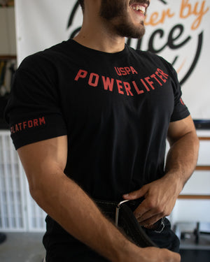 Competition Tee 2.0 - Black/Red